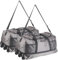Xcase Reisetasche XXL: 2er-Set Reisetaschen mit Trolley-Funktion, 75-100 l (Falt-Reisetasche, mit Trolleyfunktion, Umhängetasche)