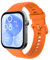 TiMOVO Bracelets de Sport Compatibles avec Huawei Watch Fit 3, Bracelet de Sport en Silicone Souple pour Hommes et Femmes, Bracelets de Montre de Remplacement Réglables pour Huawei Watch Fit 3, Orange