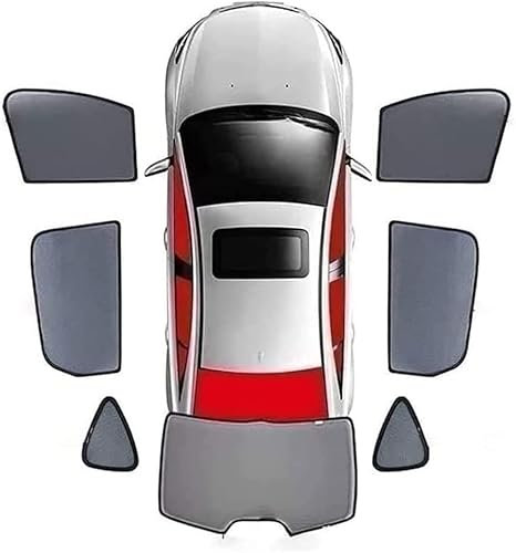 JIAQINF Auto Sonnenblende, für Geely ICON 2020-2024 Auto Sonnenblende Autofenster Sonnenschutz Vorhang, Sonnenblende Auto Netz.