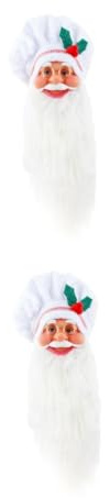 Alipis 2 Pièces Ensemble de Bouteilles de Noël de vin de de Bouteille de noël Cocktail Couvercle pour Bouteille de vin Porte-Bouteille Chiffon