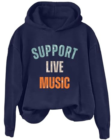 Cocila Womens Winter Round Neck Christmas Loose Casual Warm Long Sleeved Hooded Sweat Shirts Felpe da Lunghe Felpa Estiva Donna con Zip con Rosa Donna Felpa Firmata di Coppia Fidanzati Manga