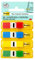 Post-It Memos, Sign and Date Assorted Colours, 1/2 Width, 30 Per Dispenser 140 Flags Assorted Primary Colors