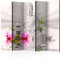 decomonkey Paravent Raumteiler Innen Buddha 225x172 cm 5 Teilig Einseitig Room Divider Wall Raumteiler Stehend Trennwand Sichtschutz Spanische Wand Sichtschutzwand Wohnzimmer Holz Oriental