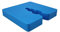 100 x Handelskönig Abstandhalter für Sockelprofile 8 mm Abstandshalter Sockelprofile Unterlegscheiben Ausgleich Unebenheiten Ausgleichstück Distanzstück Sockelschiene PVC-Abstandshalter