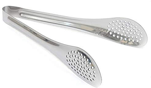 Pinces en acier inoxydable pour salades, barbecues, desserts, barbecues Random