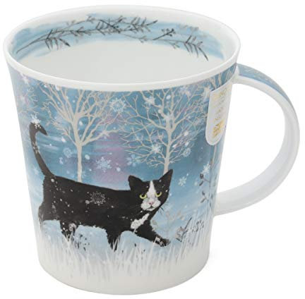 Dunoon Mug en porcelaine anglaise Motif Moonbeam Collection - chat