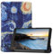 Lobwerk Custodia per Samsung Galaxy Tab A 8 SM-T290 SM-T295 8.0 Pollici Smart Cover con Funzione di Supporto e Funzione Auto Sleep/Wake Blu 03