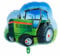 ballonfritz® Traktor Ballon - XXL Bulldog Luftballon 75x60x25cm als Geburtstagsgeschenk, Party-Deko oder Überraschung für den Kindergeburtstag