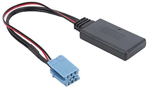 Adattatore Bluetooth AUX 12V 8Pin per Autoradio - Cavo Trasmettitore Compatibile con Bravo Lettore CD Lotus/L3