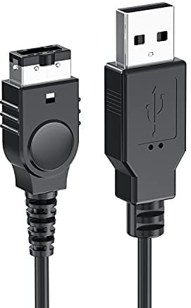Mellbree Charger Compatible with Gameboy Adcance SP 1.2M, USB Charging Cable Lead for Nintendo Gameboy Advance SP (GBA SP), Nintendo DS Original Console (NDS)