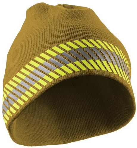 Dönges Strickmütze CAPTainFIRE, beige (CAPTainFIRE Einsatzmütze Feuerwehrmütze Wollmütze) Material: 100% Acryl/Größe: one Size, Mütze aus anschmiegsamem Feinstrick