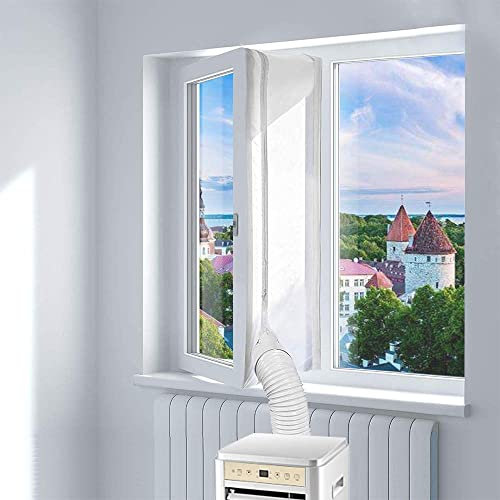 Blinngo AirLock 500cm Sello de Ventana Para Acondicionadores de Aire Móviles, AirLock for Attaching to Casement Windows