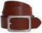 Damen-Gürtel Leder von Tom Tailor - Damenledergürtel Womans' belt aus Vollleder Metall Dornschließe (Light Brown Uni 75m) - präsentiert von ZMOKA®