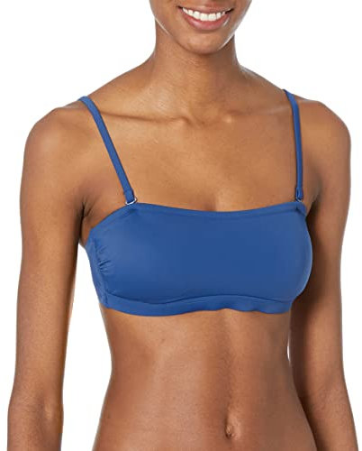 Amazon Essentials Top Costume A Fascia (Disponibile in Taglie Forti) - Colori Fuori Produzione Donna, Turchino, XL Plus
