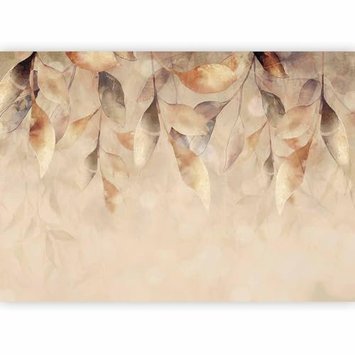 murando Fotomurales Hojas 350x256 cm XXL Papel pintado tejido no tejido coración Pared corativos Murales morna Diseno Fotográfico Naturaleza Botánico como pintado b-A-10204-a-a