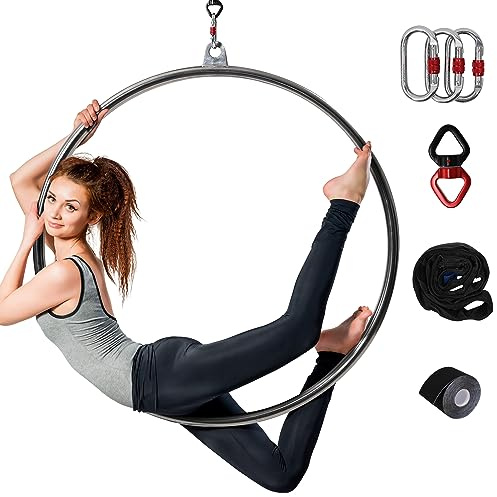 KROFEM Aerial Hoop, Lyra Hoop, Aerial Lyra Hoop Kit