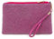 Pochette fucsia strass elegante da cerimonia piccola borsa donna gioiello clutch cristallini borsetta a mano per feste party da sera ragazza