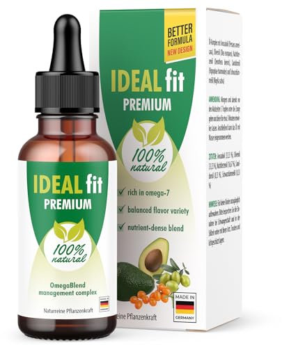 Ideal Fit Premium Tropfen - für Männer & Frauen - mit 30 ml pro Flasche 1x