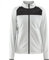 Craft ADV EXPLORE FLEECE MIDLAYER | Fleecejacke Damen XL | Ash-Granit | Gebürstetes Fleece | Mit Daumenloch | Reißverschlusstaschen | Quick Dry Jacke Damen | Outdoor Fleecejacken für Damen