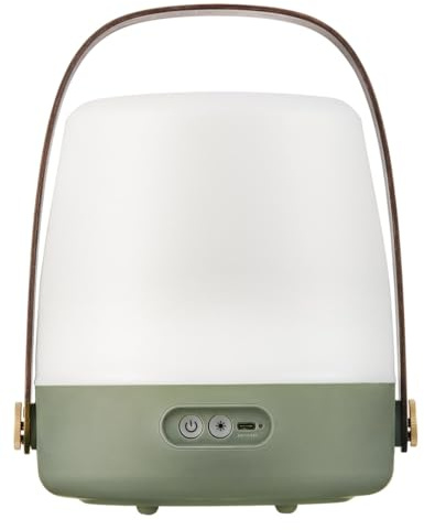 Kooduu - Lite-up Tragbare Lampe - Dimmbares Licht, über USB aufladbar - Innen- und Außenbereich im Wohnzimmer, Schlafzimmer, Kinderzimmer, Balkon, Garten oder Patio, Petroleum