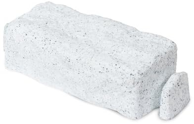 Beuta Brique de démarrage de bordure de paysage en fausse pierre sans creuser – Cette brique de démarrage fonctionnelle commence votre projet d'aménagement paysager (1 pièce calcaire) conçue pour se