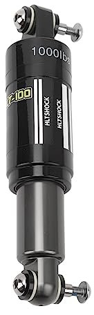 HOHXFYP Ammortizzatore Posteriore per Mountain Bike, Ammortizzatori Posteriori Universali da 185mm 1000Libbre, Ammortizzatore Posteriore Ad Aria per Mountain Bike in Lega di Alluminio Premium