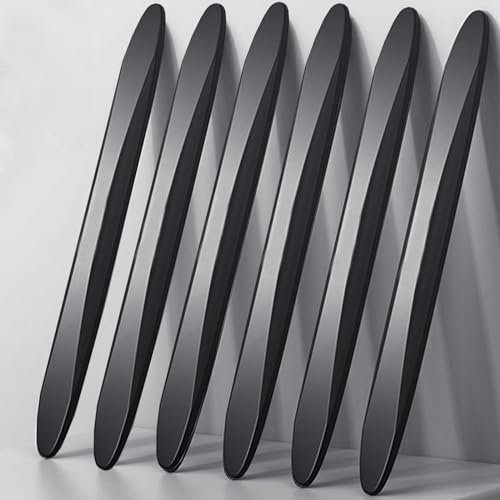 JinRui-T Car Door Protector 6PCS Car Door Edge Protector Car Door Protection Strip Universal Door Guard Anti-collision Door Protector Suitable for General Car Doors, Bumpers (Black)