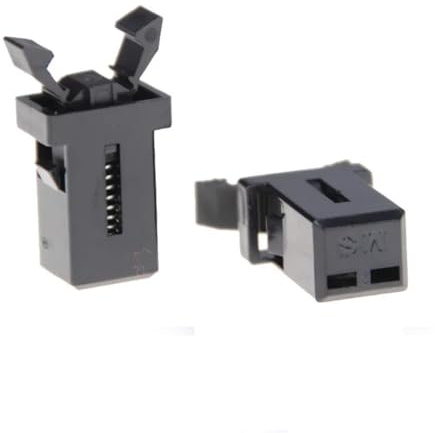 2 x For Audi A4 Q5 A6 Q3 Q7 A8 Locking clip sunglasses case cup holder lid cover