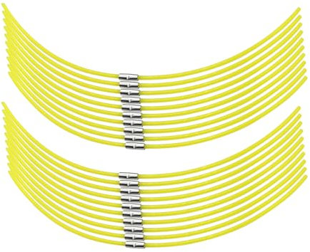 For Bosch F016800174 Trimmer Line, Extra Strong Cutting Thread Grass Trimmer Spool Line Compatible with Bosch ART 23 Combitrim Brush Cutter, 31cm × 3.5mm (20)