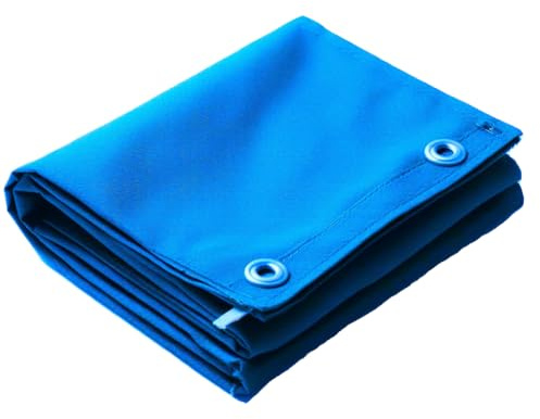 UK Eco Bâche en coton très résistante pour bateau et bûches Bleu 1 m x 2 m