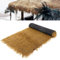 Techo De Paja Artificial Para Techos, Palma Sintética Ignífuga, Rollo De Techo De Paja Mexicana Utilizado Para Beach Hawaiian Tropical Garden Party Deco(Size:0.5*1m（1.64*3.3ft）,Color:Amarillo oscuro)