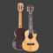 23 Zoll Red Pine Redwood Glossy Solid Board Ukulele Gitarreninstrument