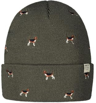 Barts Beanie Vinson Strickmütze mit Hunde-Patches 3127 Green 14