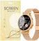 Compatible para Smartwatch Sanorum Reloj Inteligente Mujer 1.27'' I109 - 3 Piezas 9H Protector De Pantalla De Cristal Templado