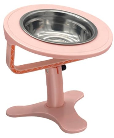 Dtaigou Elevated Cat Bowls,Stainless Steel Raised Cat Bowls | Elevated Dog Bowl Non-slip Tilted Cat Bowl for Dogs Cats Pets