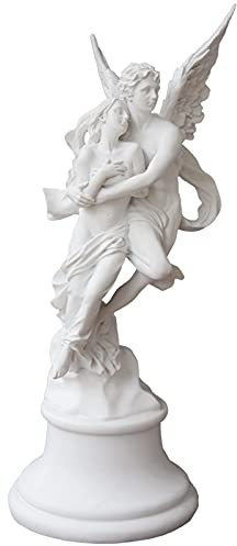 Schreibtisch-Dekorationen Eros in voller Länge-Statue, griechische Mythologie-Skulptur Nordische Stil Tischdekoration Ornamente, Figuren für Home Office / Hochzeit / Party / Urlaub Dekor Schreibtisch