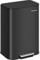 SONGMICS Kitchen Bin, 50 L Pedal Bin, Steel Trash Bin, Soft-Close Lid, Stays Open, Inner Bucket, Wide Non-Slip Pedal, Ink Black LTB547B01