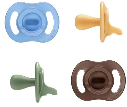 Tommee Tippee Ciuccio Ultra-light StayPut, 18-36 Mesi, Confezione da 4, Succhietto Ortodontico, Design Monoblocco in Silicone