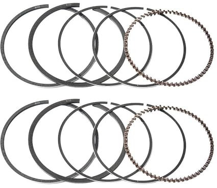 Kit de 2 segments de piston de 68 mm for tondeuse à gazon à essence Honda GX160 GX 160 5,5 HP GX200 6,5 HP 168
