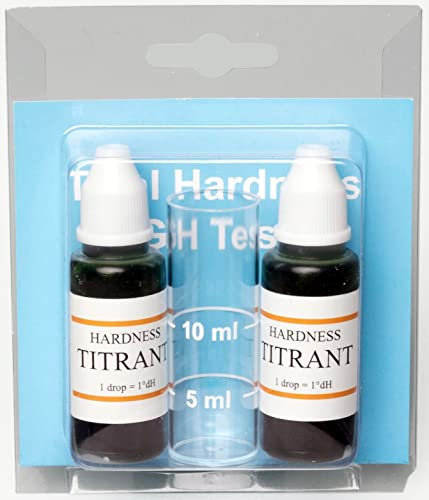 Medasa Wasserhärte Test Gesamthärte Test Messbesteck Titrierlösung 2x15ml