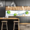 wandmotiv24 Küchenrückwand grüner Apfel 160 x 50cm (B x H) - Acrylglas 3mm Nischenrückwand, Spritzschutz, Fliesenspiegel-Ersatz, Deko Küche M0736