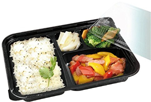 Truhen Eco 24,2X18,2X4,5 Cm Schwarz Pp - 50 Un.