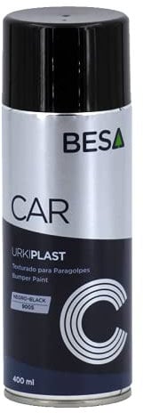 SPRAY PARA PLÁSTICOS URKI-PLAST TEXTURADO NEGRO 400 ML