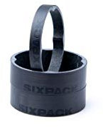 Sixpack Vertic Carbon Fahrrad Vorbau Spacer Stealth schwarz