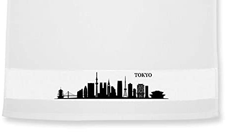 die stadtmeister Geschirrtuch Skyline Tokyo