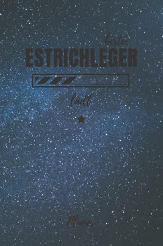 bester Estrichleger lädt Planer: inkl. Kalender 2021/2022 für die Ausbildung o. Weiterbildung | Perfekt für Männer, die Estrich legen können | Ausbildungsbeginn Geschenk