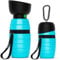 Pecute Gourde Portable pour Chien 650M, Bouteille d'Eau pour Chat, Distributeur Anti-Fuite Non-Toxique pour Promenade, Balade, Voyage, Randonnée