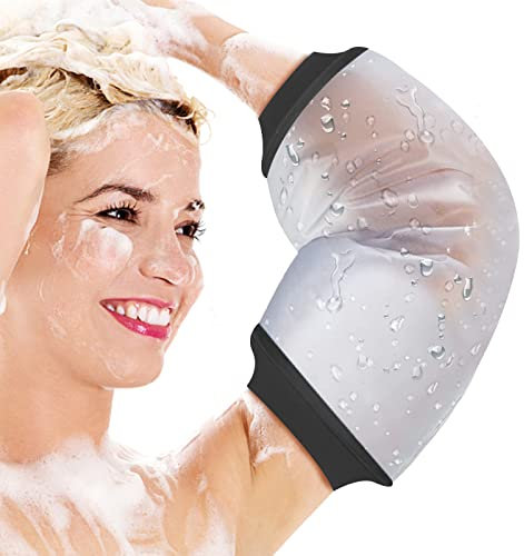 SUPERNIGHT Wasserdichte Gipsabdeckung für die Dusche, PICC-Linienabdeckungen für den Oberarm, wiederverwendbarer wasserdichter Wundverband für Erwachsene für den Ellenbogen