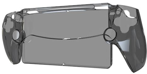 Fiorky Transparente Vollschutz-Schutzhülle, stoßfest, PC-Gaming-Konsole, Controller-Hülle, kratzfest, waschbar, for PS5-Portal for Plstation-Portal