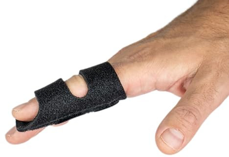 VITTO Finger Splint for Arthritis - Finger Splints for Broken Finger, Trigger Finger or Mallet Finger. Finger Support for Little Finger, Ring Finger or Middle Finger